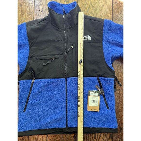 The North Face Retro Denali Jacket TNF Blue Black Men’s Small NWT - Picture 4 of 6